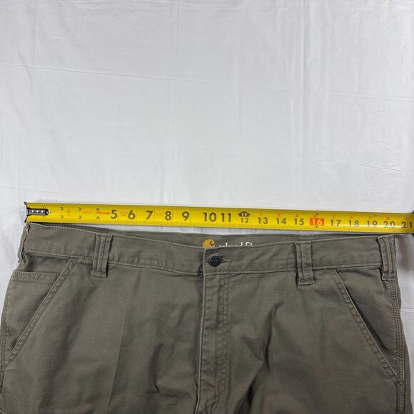 Carhartt Rugged Flex Relaxed Fit Cargo Shorts Size 40 Bundle 2 Black & Olive - Picture 6 of 14